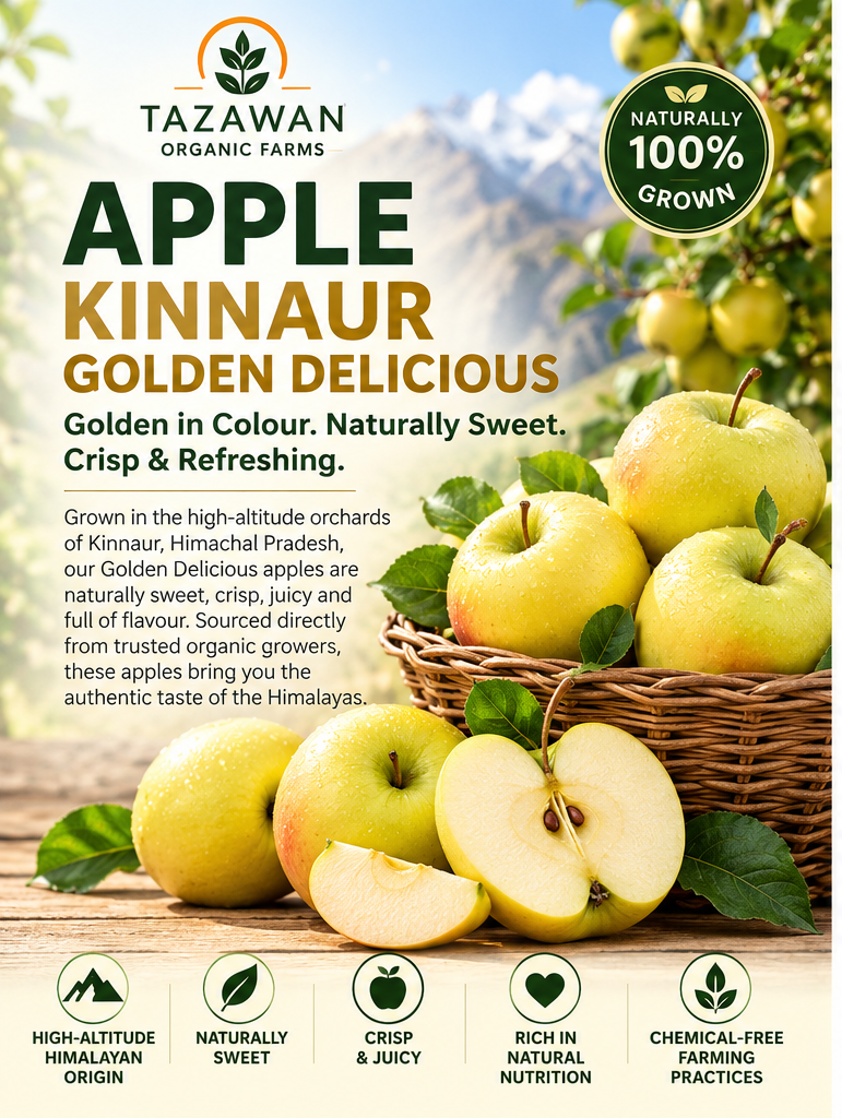 Apple (Kinnaur Golden) 450-500g