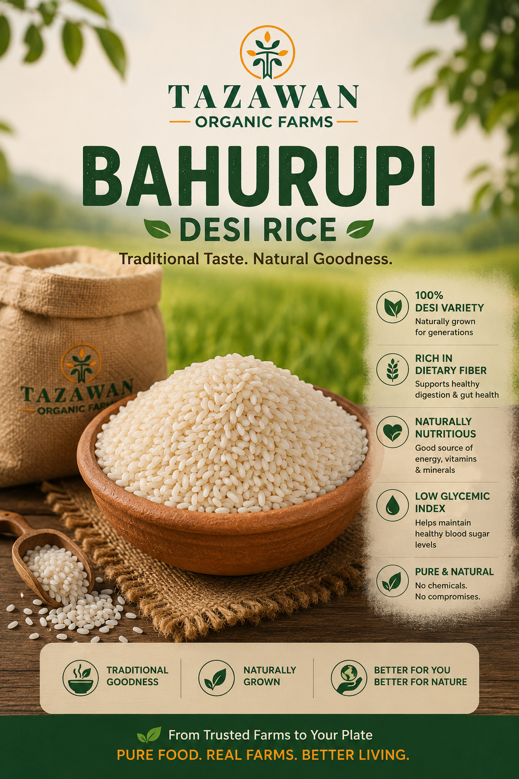 Bahurupi Desi Rice (బహురూపి)