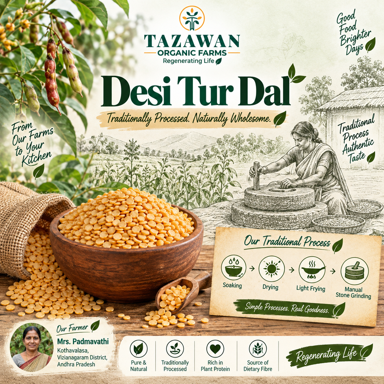 Tur dal (desi)
