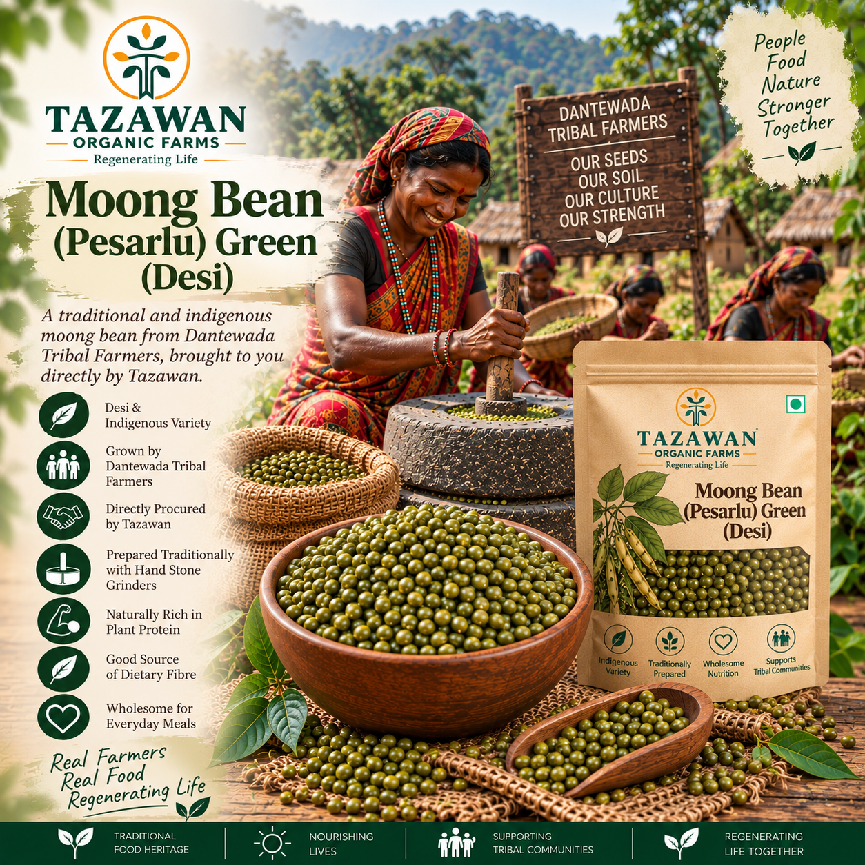Moong Bean (Pesarlu)