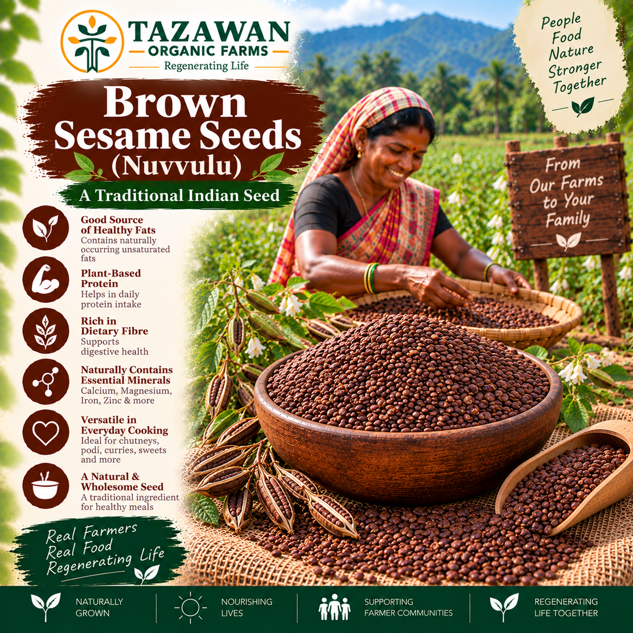 Nuvvulu Brown 250gm