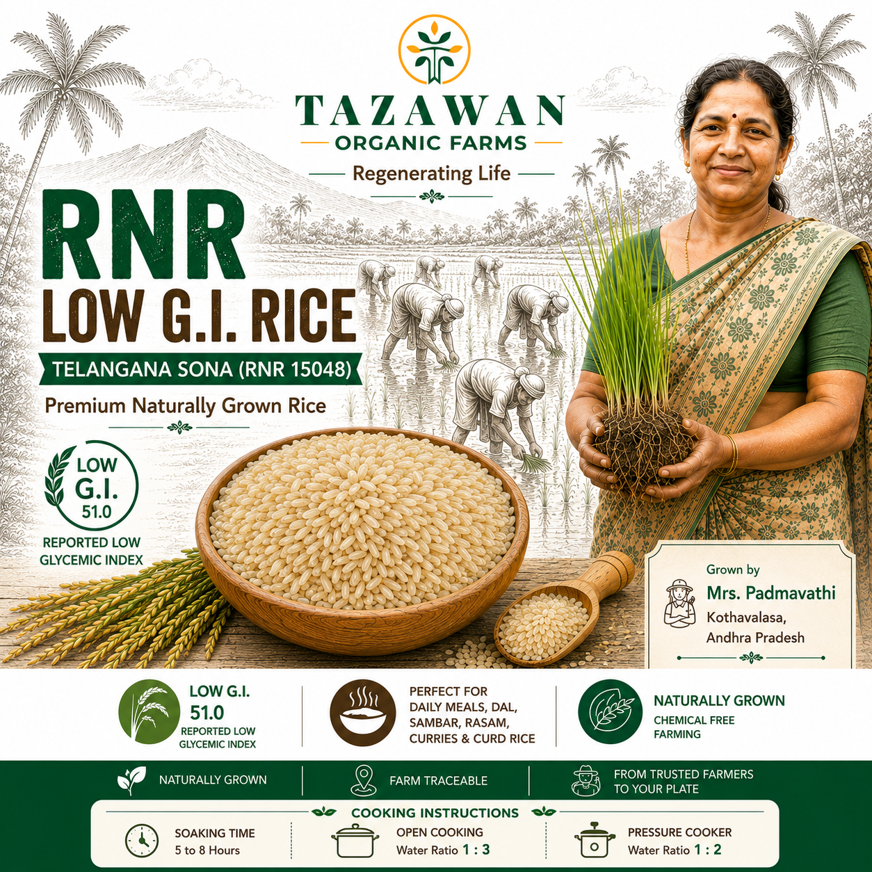 RNR Low G.I Rice